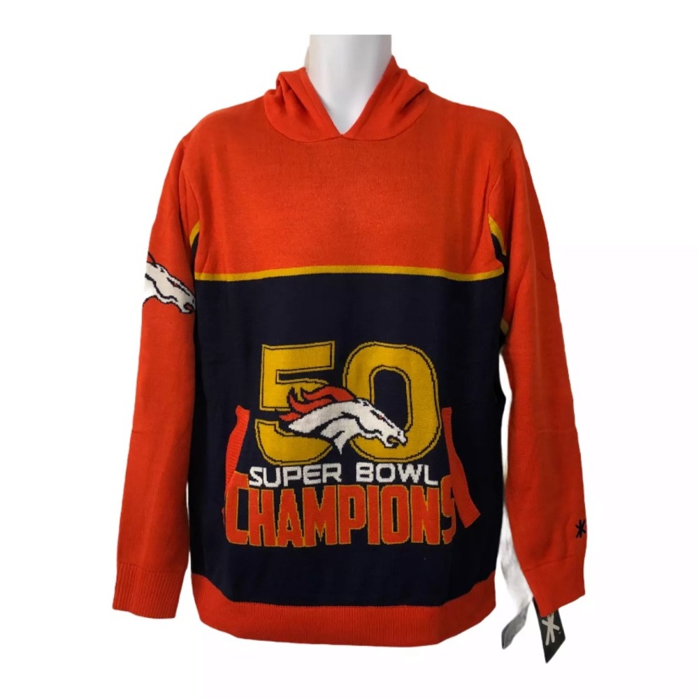 NFL Denver Broncos Super Bowl 50 Champions Hoodie